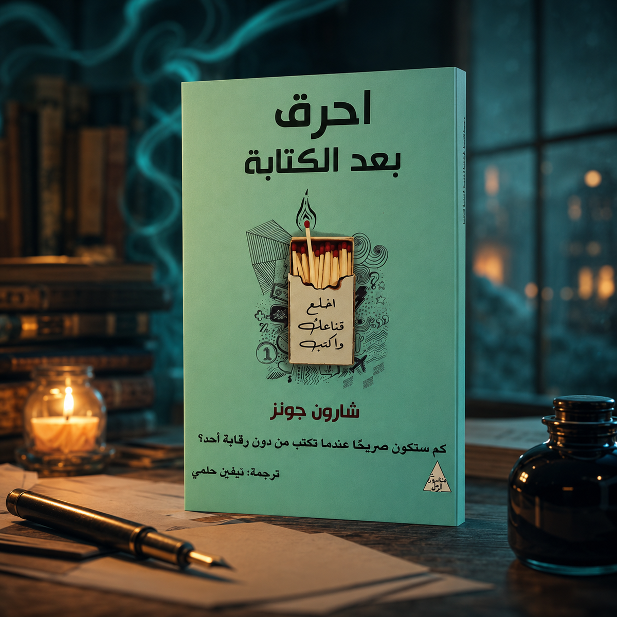 احرق بعد الكتابة